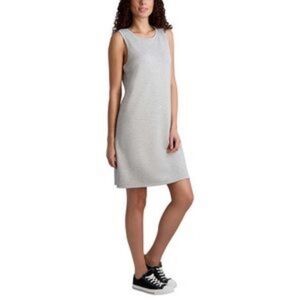 New With‎ Tags Women's Size XL Gaiam Light Grey Sleeveless Dress